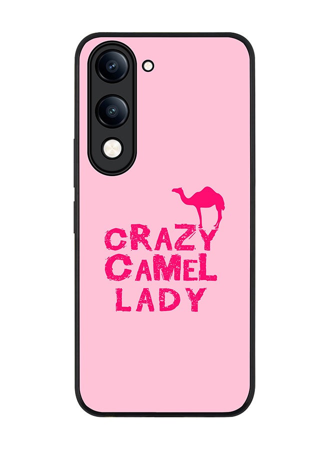 For vivo Y04 / Y29t 5G Case,Slim fit Camera Protection, Shockproof Thin Phone cover  - Crazy Camel Lady